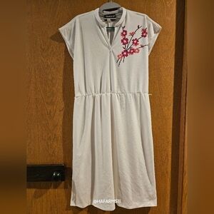 Womens Dress with flowers